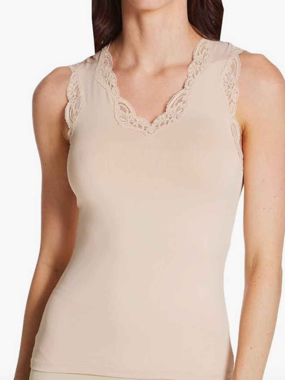 Only Hearts Delicious V-Neck Shell Tank - Large